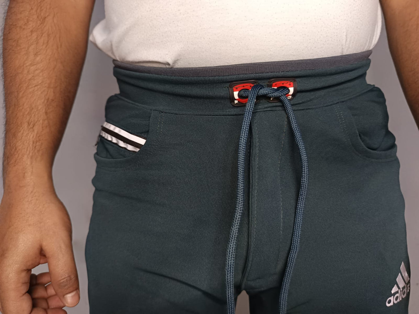 Trousers Blue Track Pant