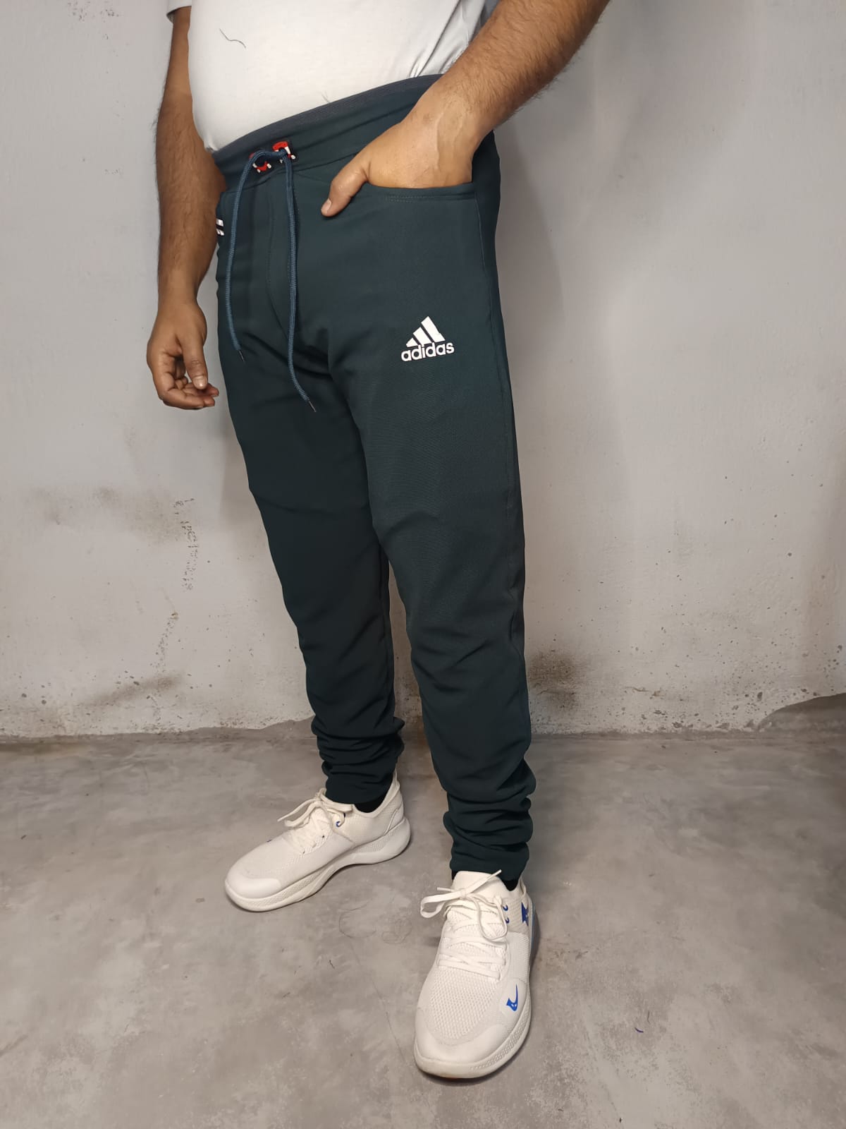 Trousers Blue Track Pant